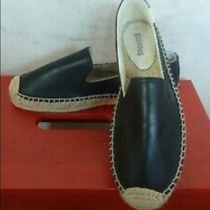 Soludos black espadrilles size 7